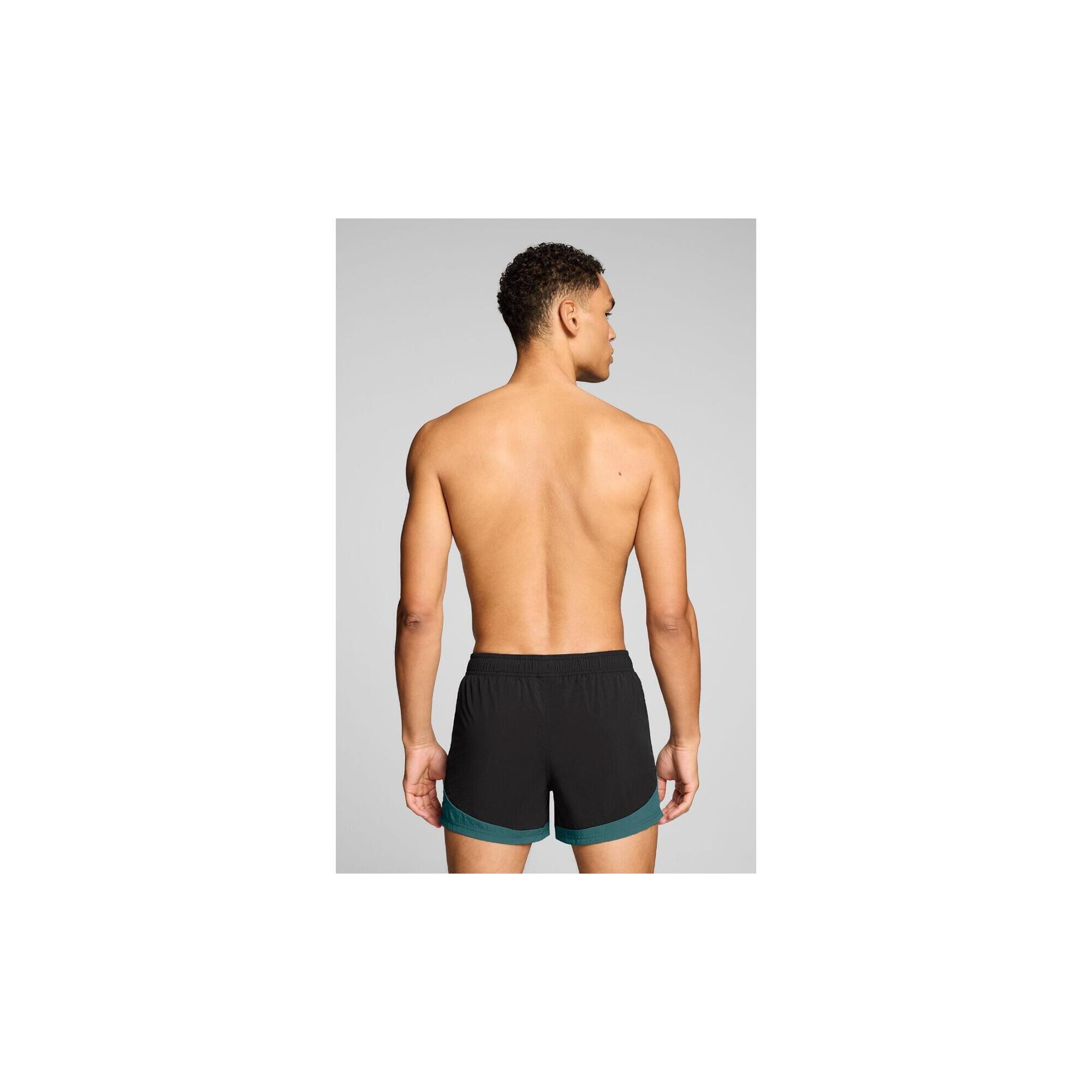Pantaloni scurti barbati Puma Swim Men Crinkle Colour, Negru