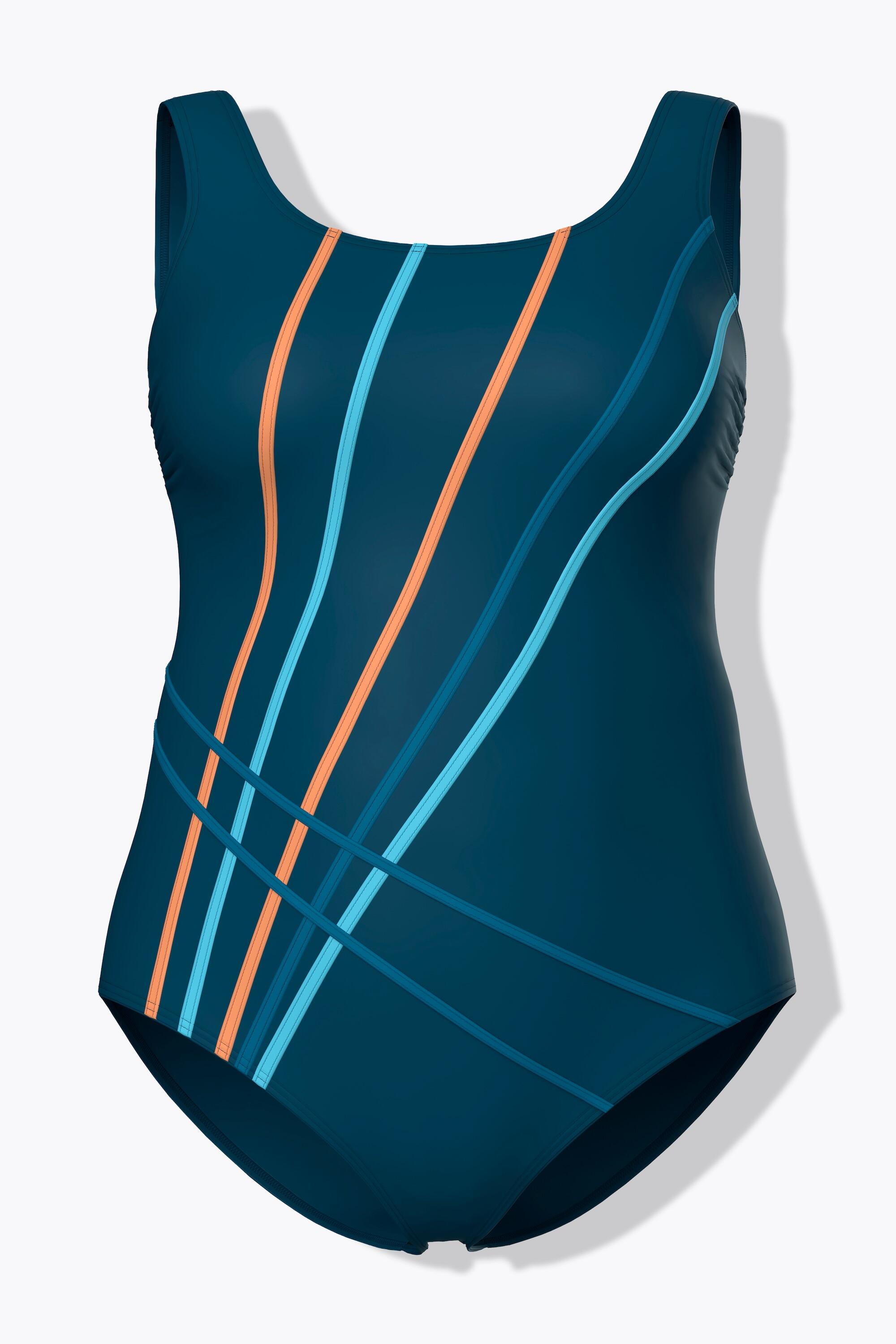 Damen Badeanzug Zierbänder ohne Softcups recycelt 7/7