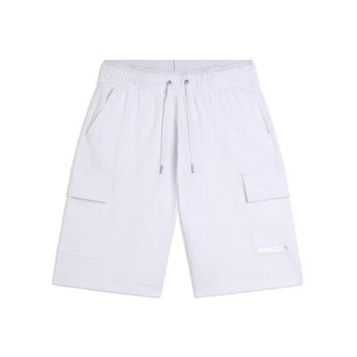 Pantaloncini corti wide leg in jersey con tasche laterali