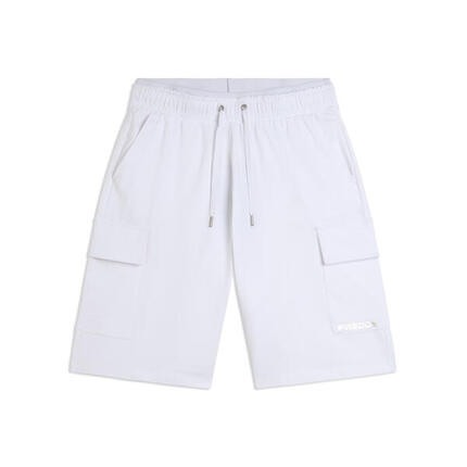 Short en jersey à jambes larges avec poches latérales