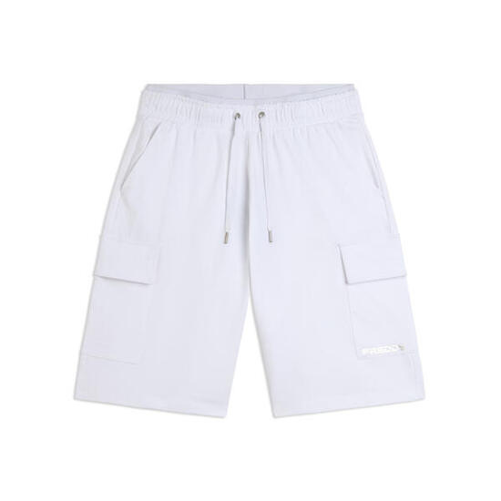 Short en jersey à jambes larges avec poches latérales