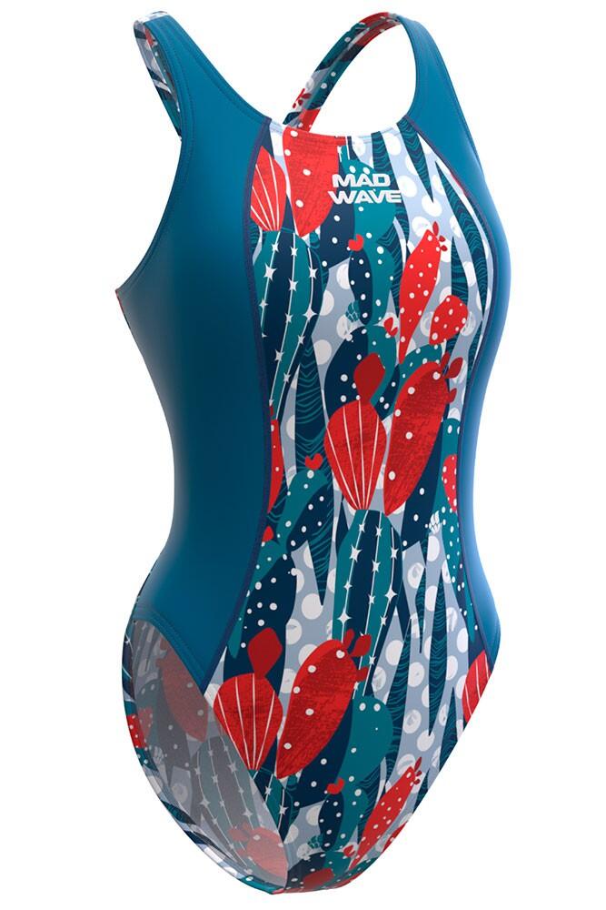 Bañador de natación niña MAD WAVE SALUT B2 3/4