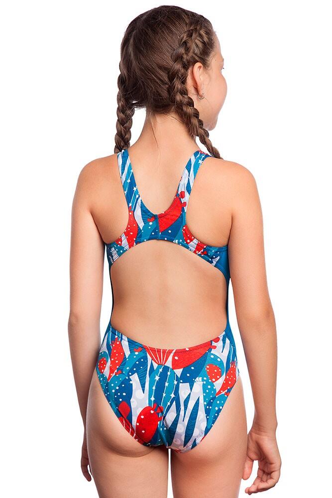 Bañador de natación niña MAD WAVE SALUT B2 2/4