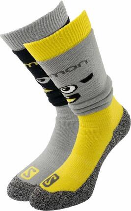 Salomon Jr Diablo M 2-pack Gris/jaune