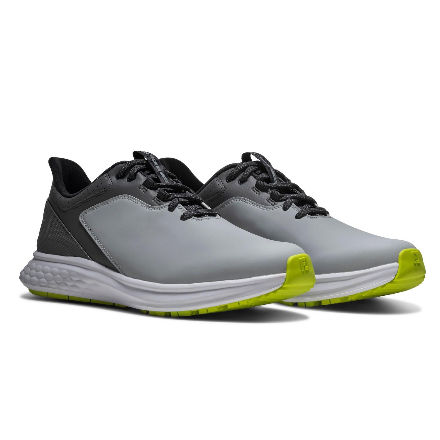 Zapatos Golf Footjoy Pulse Hombre Blanco y Gris 4/7