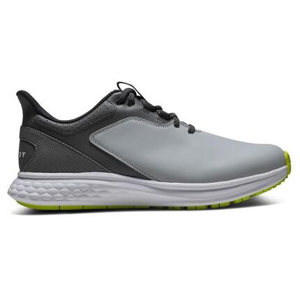 Chaussures de golf Footjoy Pulse pour hommes, blanches et grises