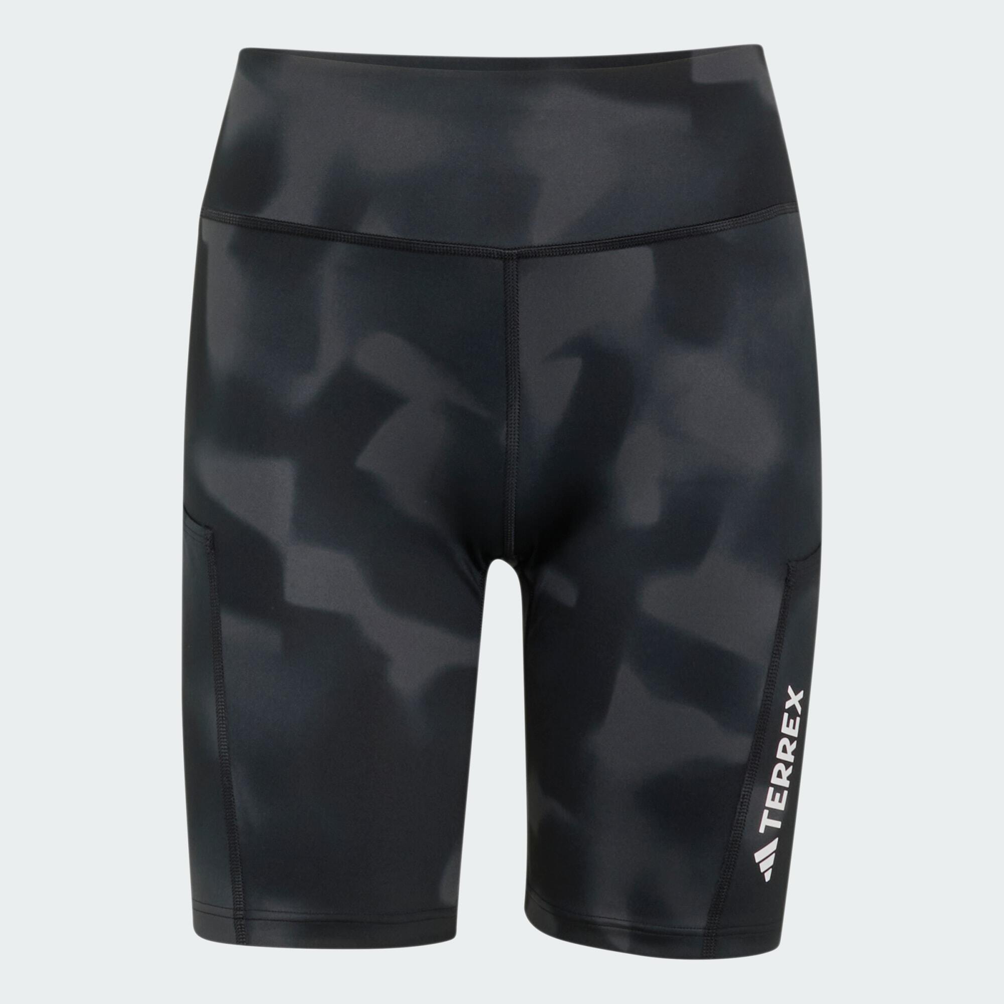 Short Terrex Multi aderenti e stampati con interno gamba da 20 cm 2/5