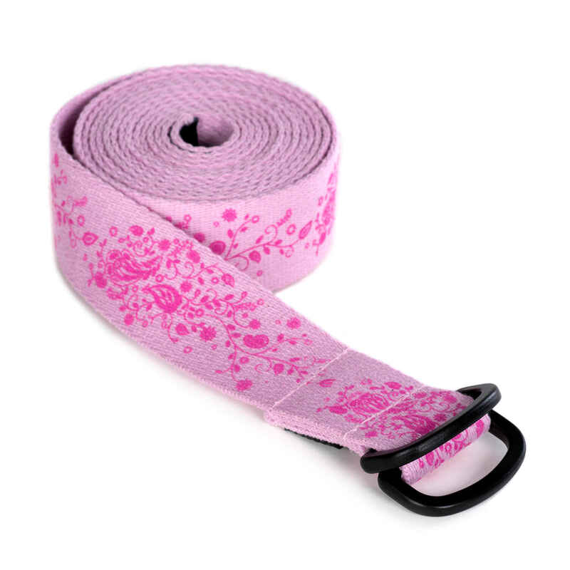 YOGISTAR Yogagurt yogibelt 260 PD - indian flower rose
