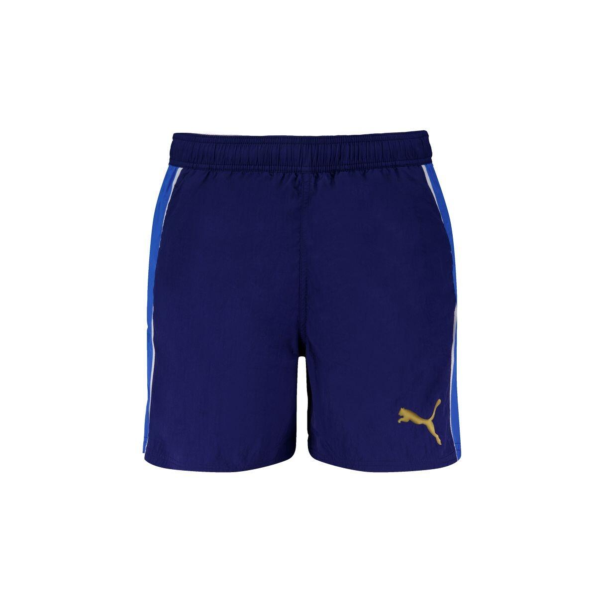 Short de bain homme - Short mi-long - Crinkle T7 - ​​Bleu marine / Bleu clair 6/7