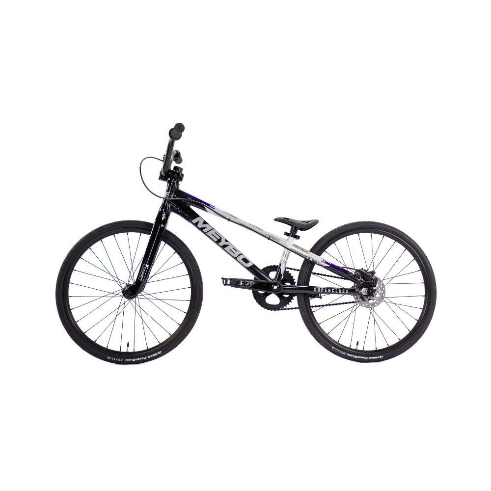 BMX Meybo Superclass 2026 Preto/Cinza/Violeta Junior 3/3
