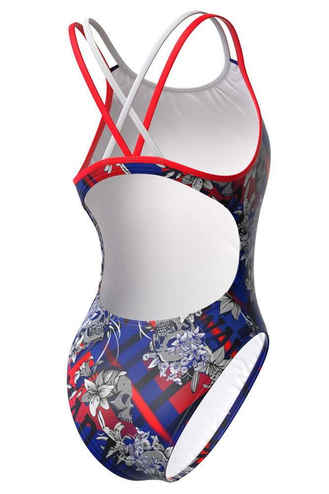 Bañador de natación mujer MAD WAVE CROSSBACK A1 XL 4/4