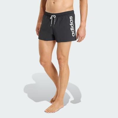 Logo stretchy knit zwemshort 3 inch
