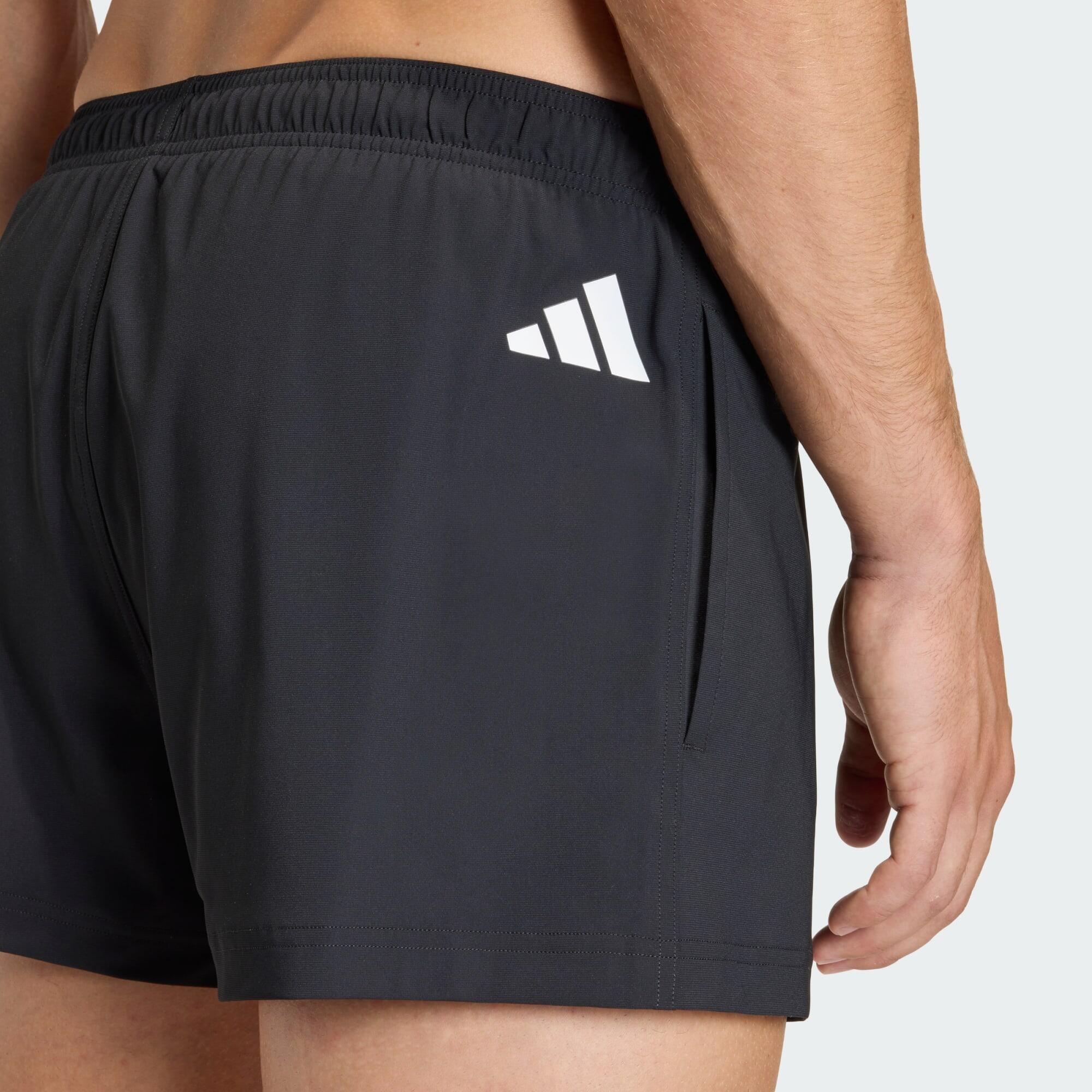 SHORT DE NATATION MAILLE STRETCH LOGO 7,6 CM 4/5