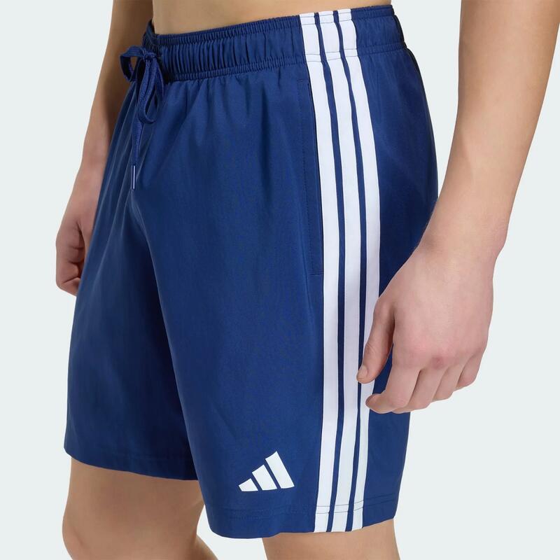 PANTALONI SCURȚI DE ÎNOT CU 3 DUNGI, 8 INCHI