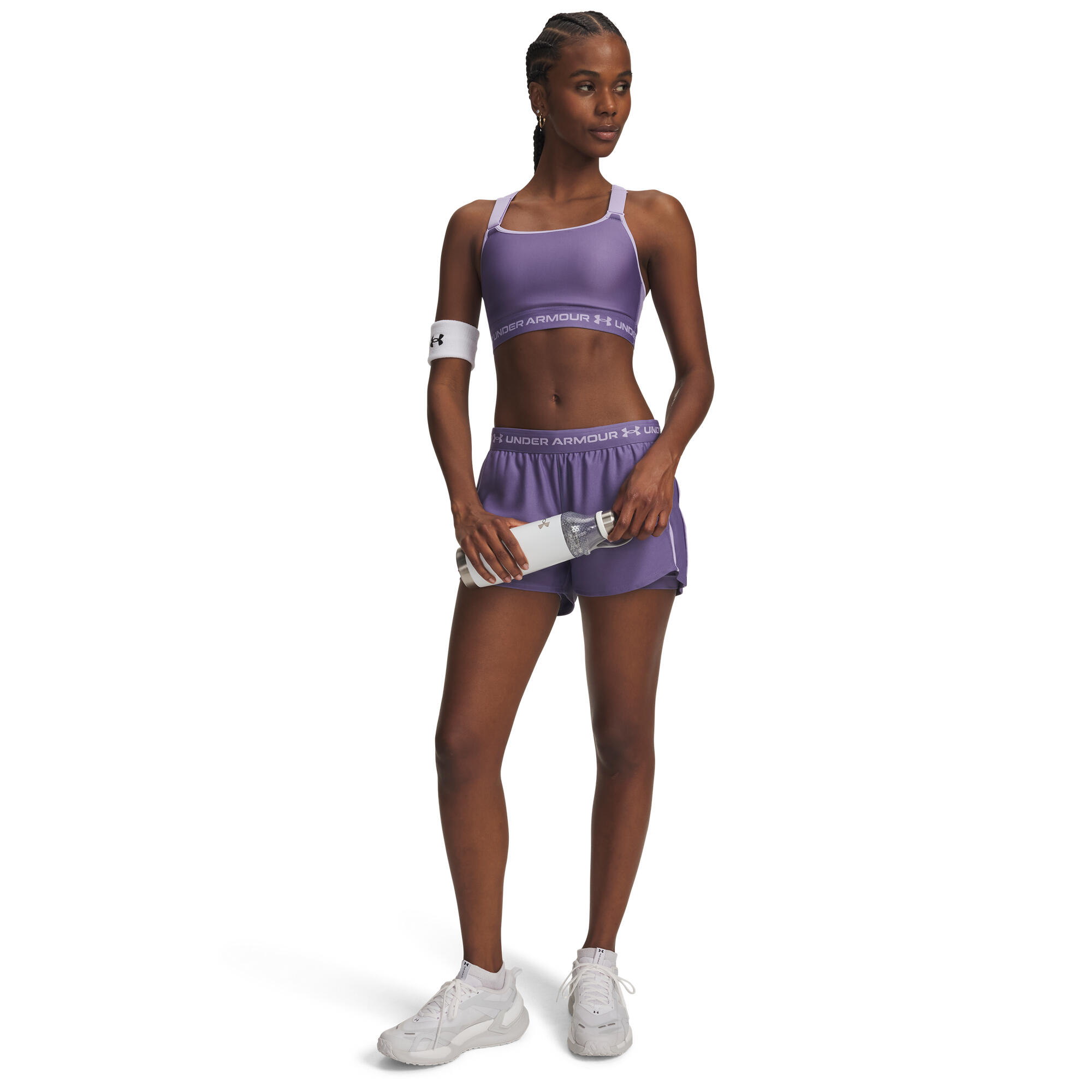 Under Armour Damen Short Tech Play Up 2in1 Shorts 1389895 3/4