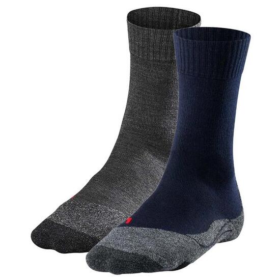 Socken Herren 2er Pack Bequem sitzend-FALKE TK2 SO