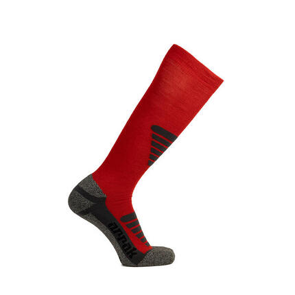 Chaussette de randonnée haute rouge