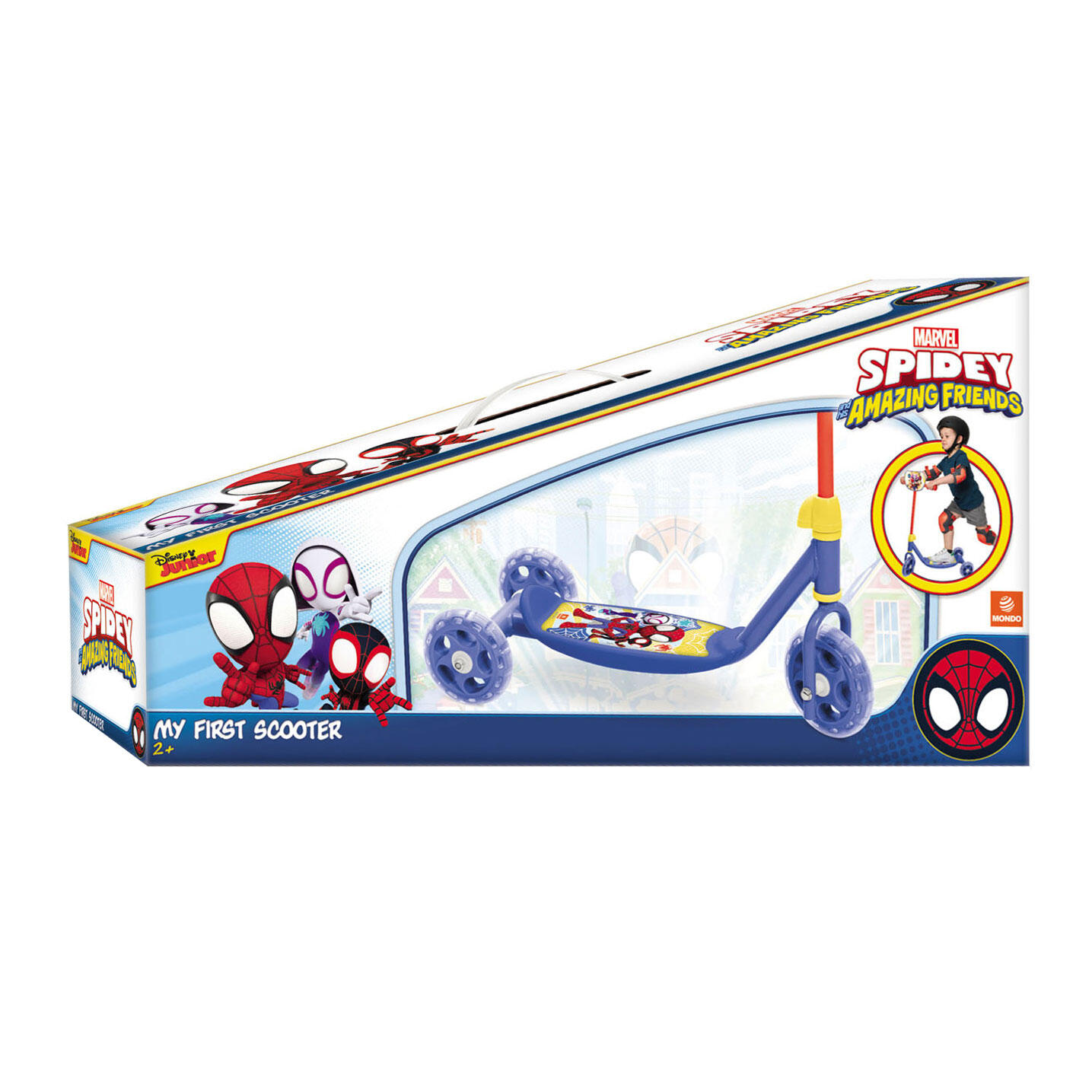 Mondo Marvel Spidey 3-Wheel Scooter 3/4
