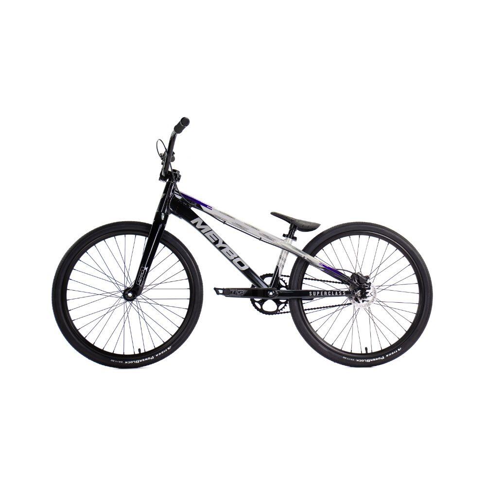 BMX Meybo Superclass 2026 Preto/Cinza/Violeta Cruiser Pro 21" 3/3