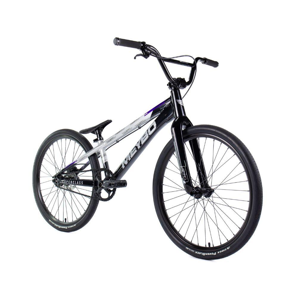 BMX Meybo Superclass 2026 Preto/Cinza/Violeta Cruiser Pro 21" 2/3