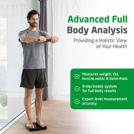 medisana BS 850 connect Analyse corporelle 8 capteurs, Bluetooth