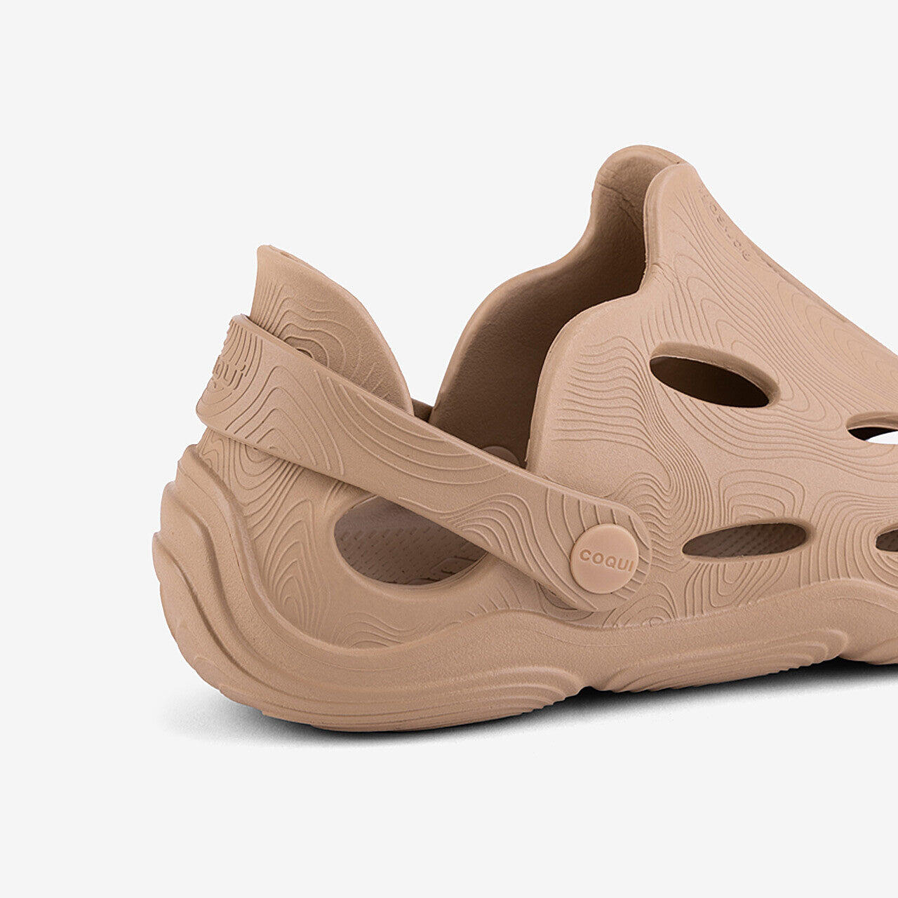 Zuecos para hombre Coqui Hill moca - correa en talón, Coquiair 2/6