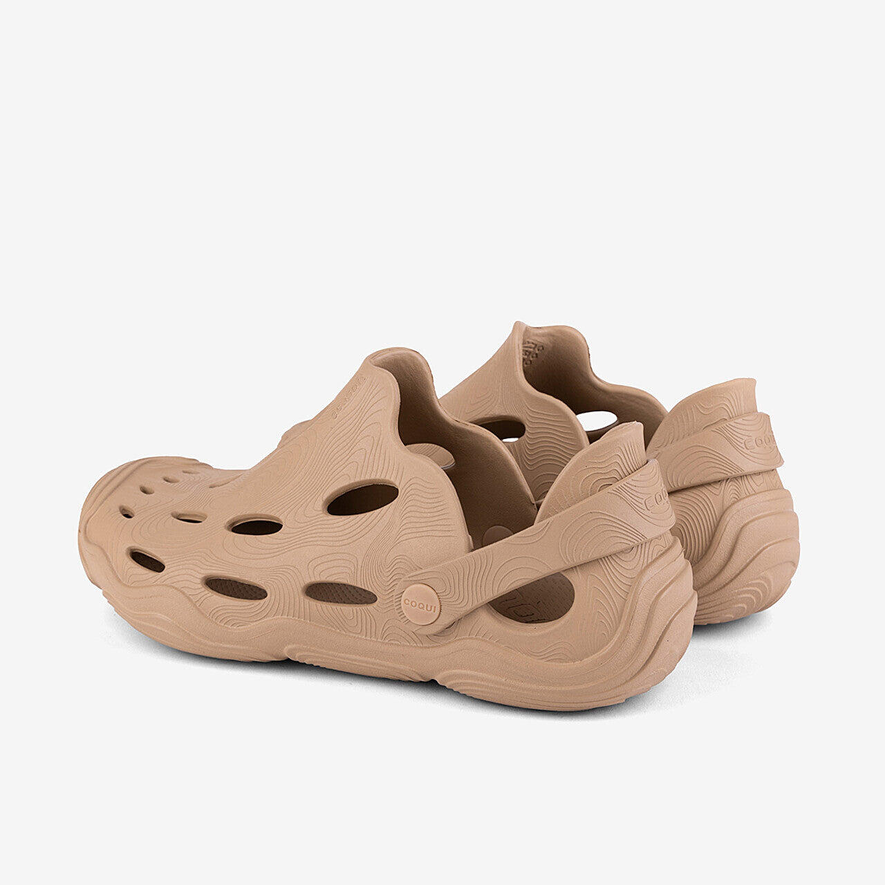 Zuecos para hombre Coqui Hill moca - correa en talón, Coquiair 4/6