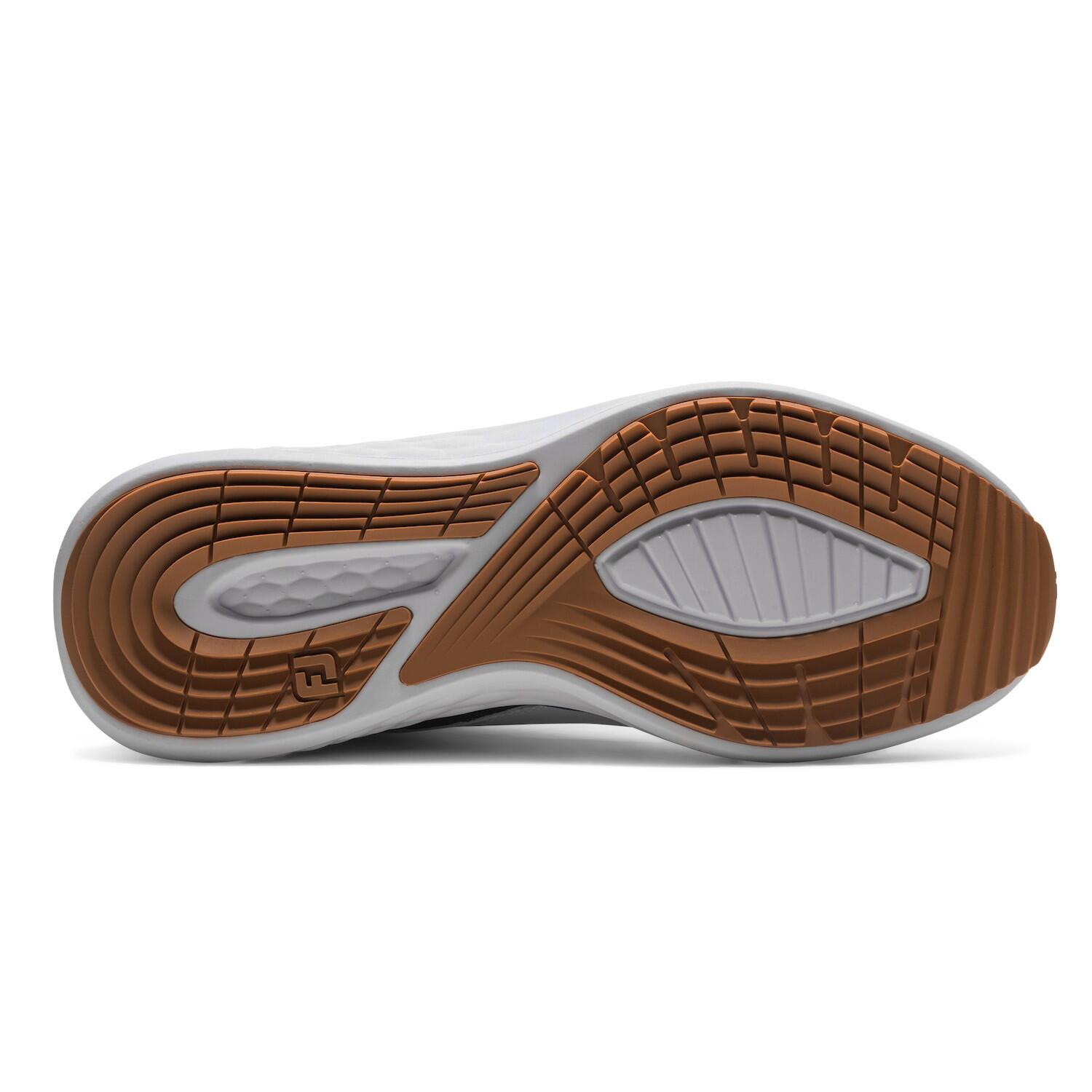 Zapatos Golf Footjoy Pulse Hombre Blanco y Azul 3/7