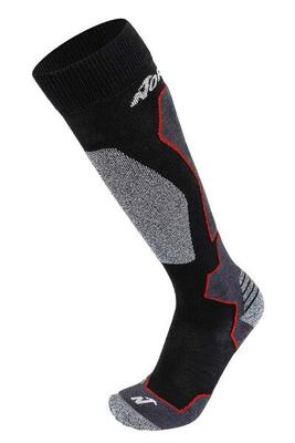 Nordica heren high performance skisokken 2.0 zwart/antraciet/rood