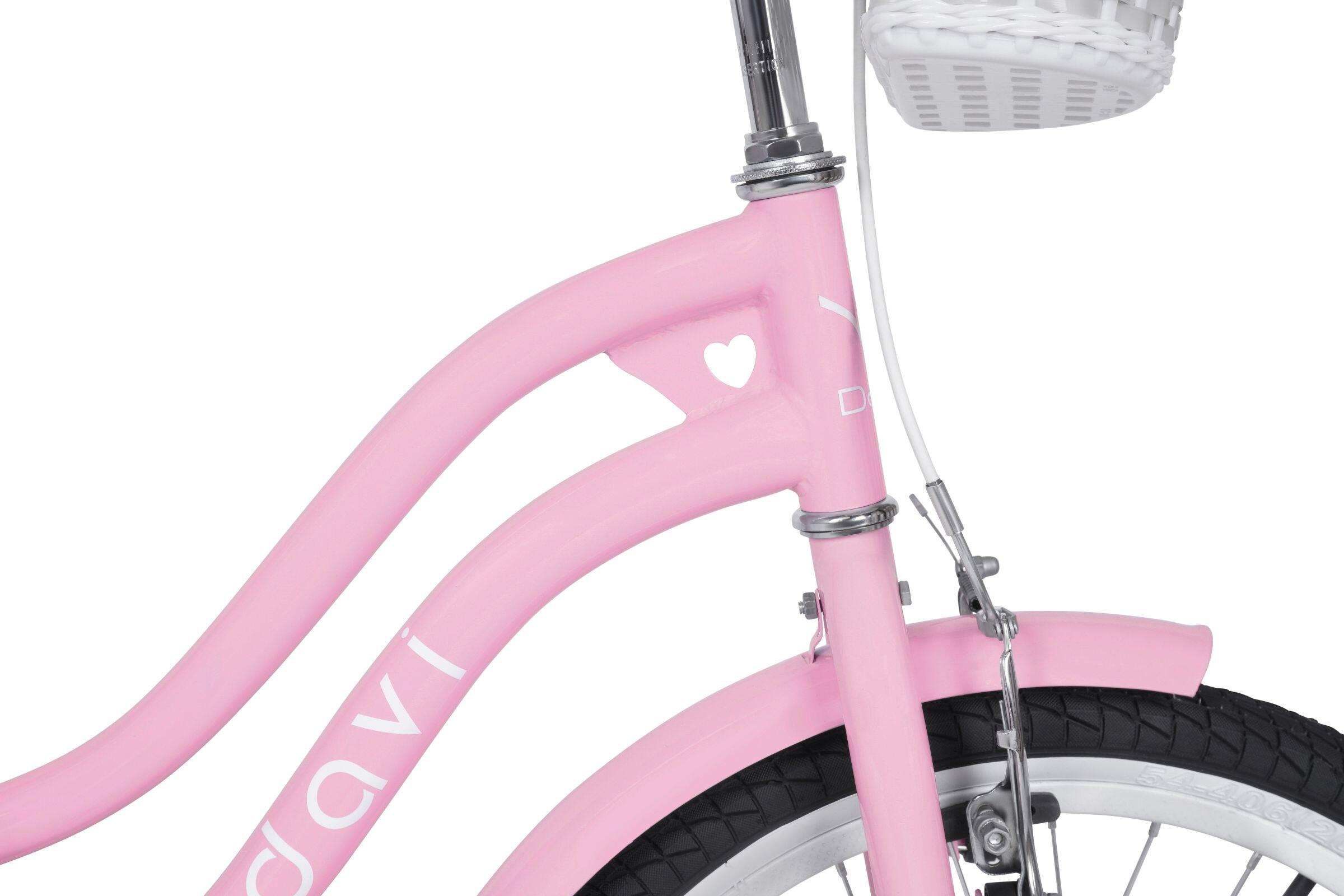 Vélo enfant Davi Molli, 20", 110–130 cm, 1 vitesse, rose 3/6
