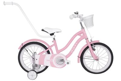 Kinderfiets 16 inch 3-6 jaar davi molli, robuust frame 8", 95-110 cm