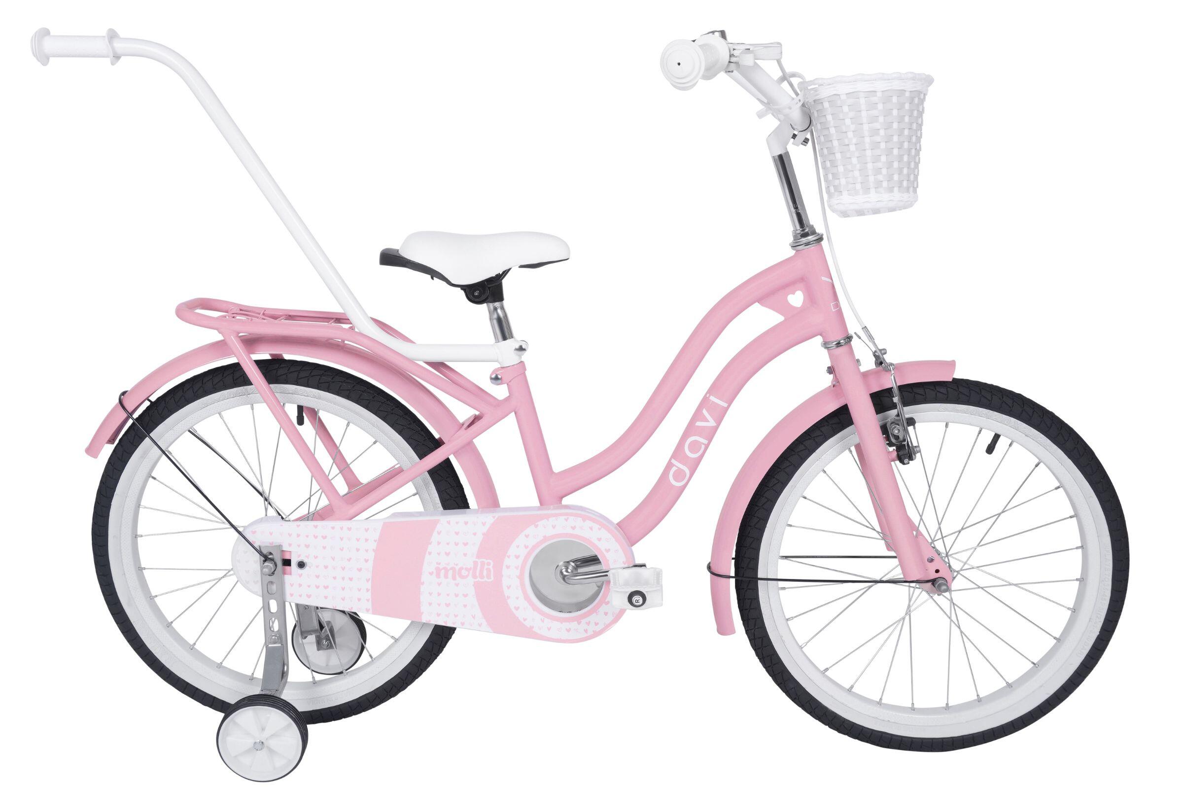 Vélo enfant Davi Molli, 20", 110–130 cm, 1 vitesse, rose 2/6