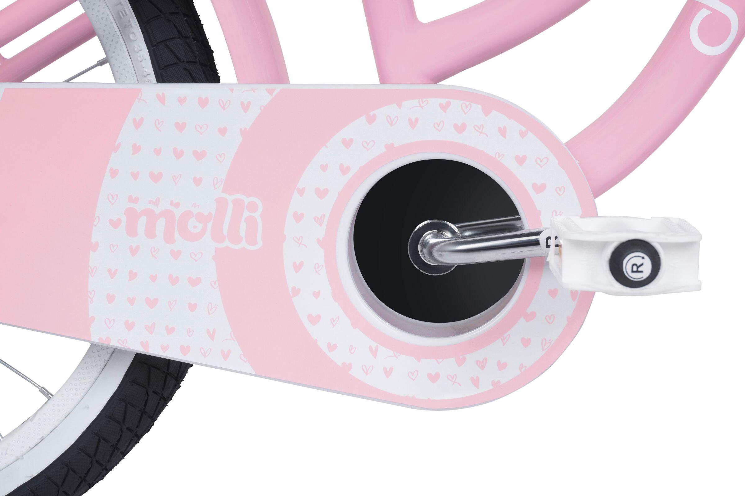 Vélo enfant Davi Molli, 20", 110–130 cm, 1 vitesse, rose 6/6