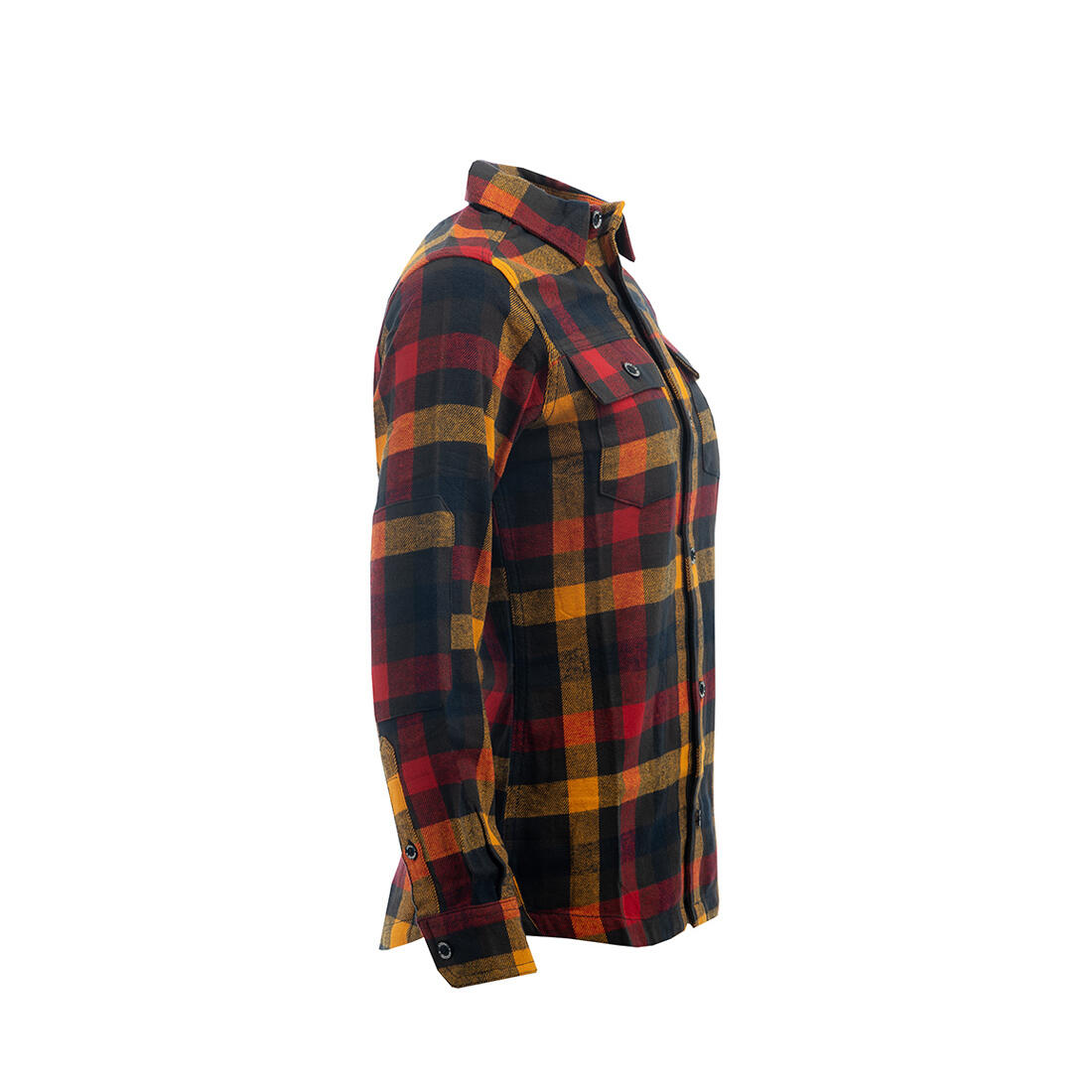 Chemise en flanelle femme bleu marine 2/5