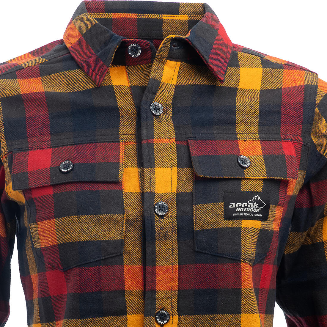Chemise en flanelle femme bleu marine 5/5