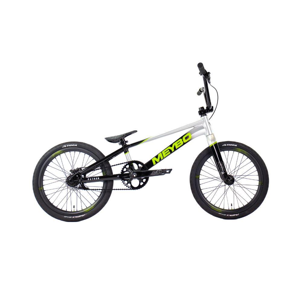 BMX Meybo Patron 2026 Zwart/Grijs/Limoen Pro 21.5" 1/3