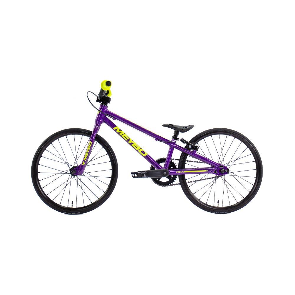 BMX Meybo Rascal 18 Violeta/Amarelo Neon Micro 3/3