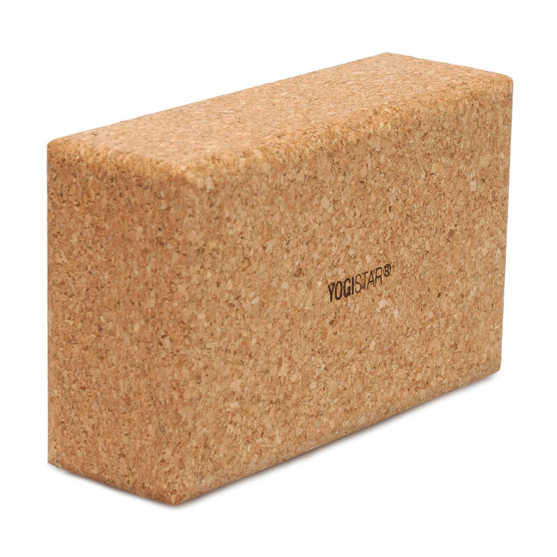 Yogablock Cork Pro Yoga Kork Stabil YOGISTAR