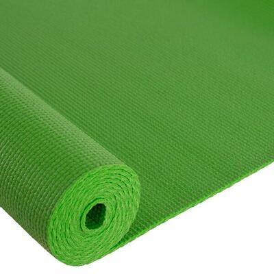 Victoria yogamat 4mm groen 173x61x04 cm