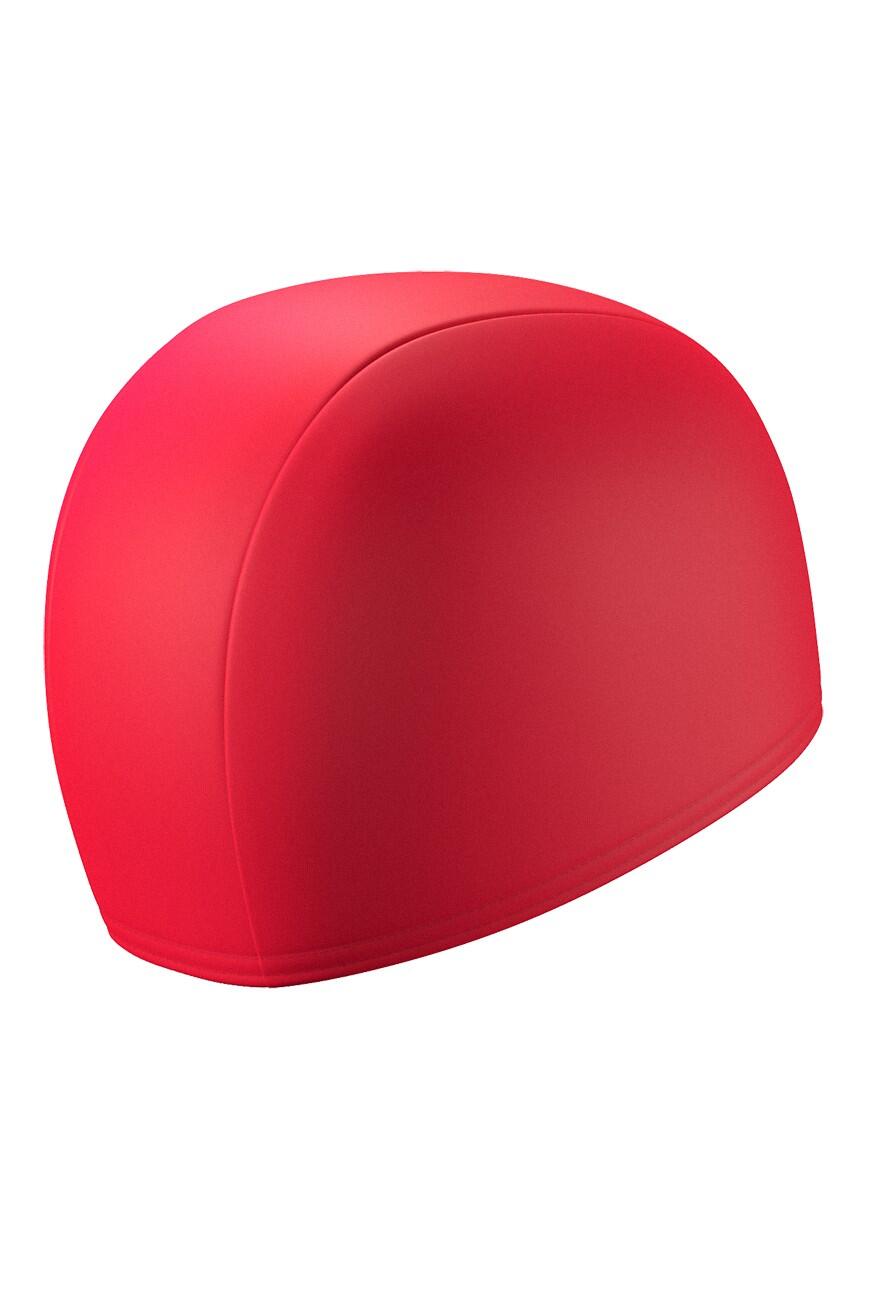Touca de natação têxtil POLY II Vermelho 3/3