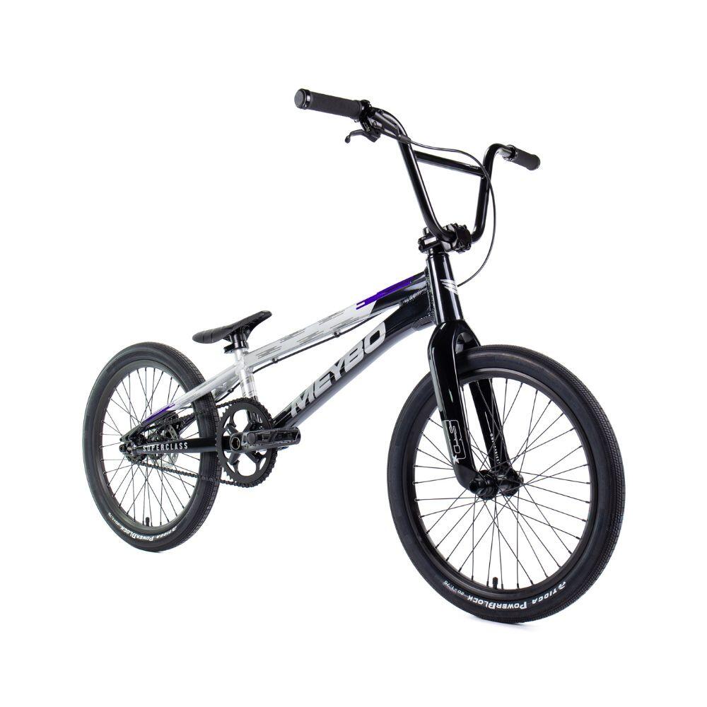BMX Meybo Superclass 2026 Preto/Cinza/Violeta Pro 22" 2/3