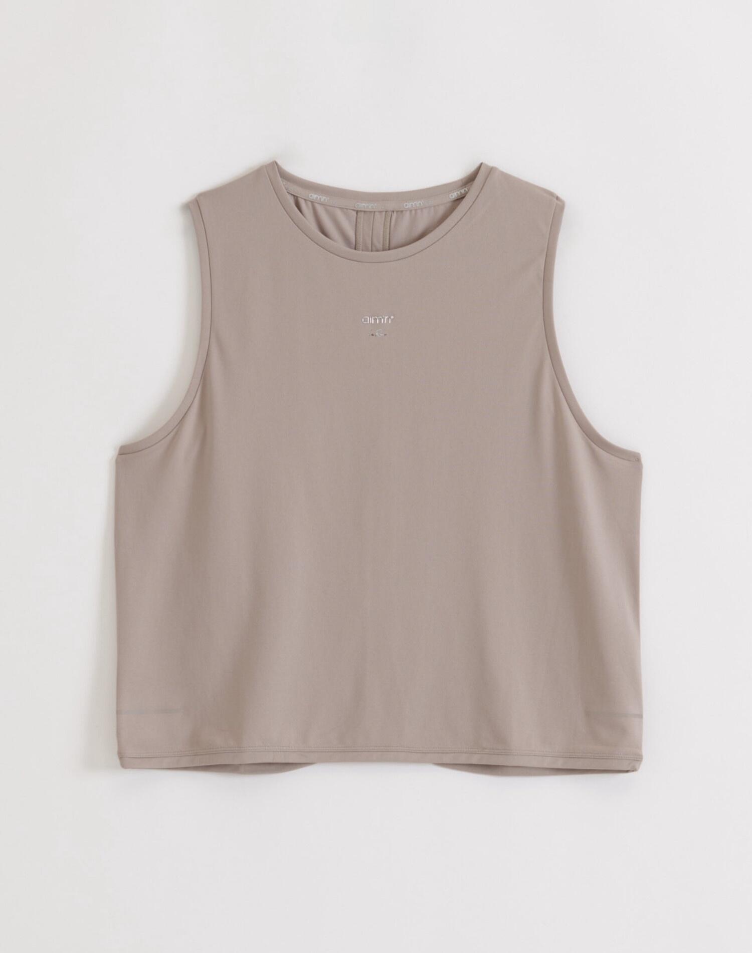 Femme Débardeur de Course Sans Coutures Séchage Rapide Respirant Le Run Argile 5/5