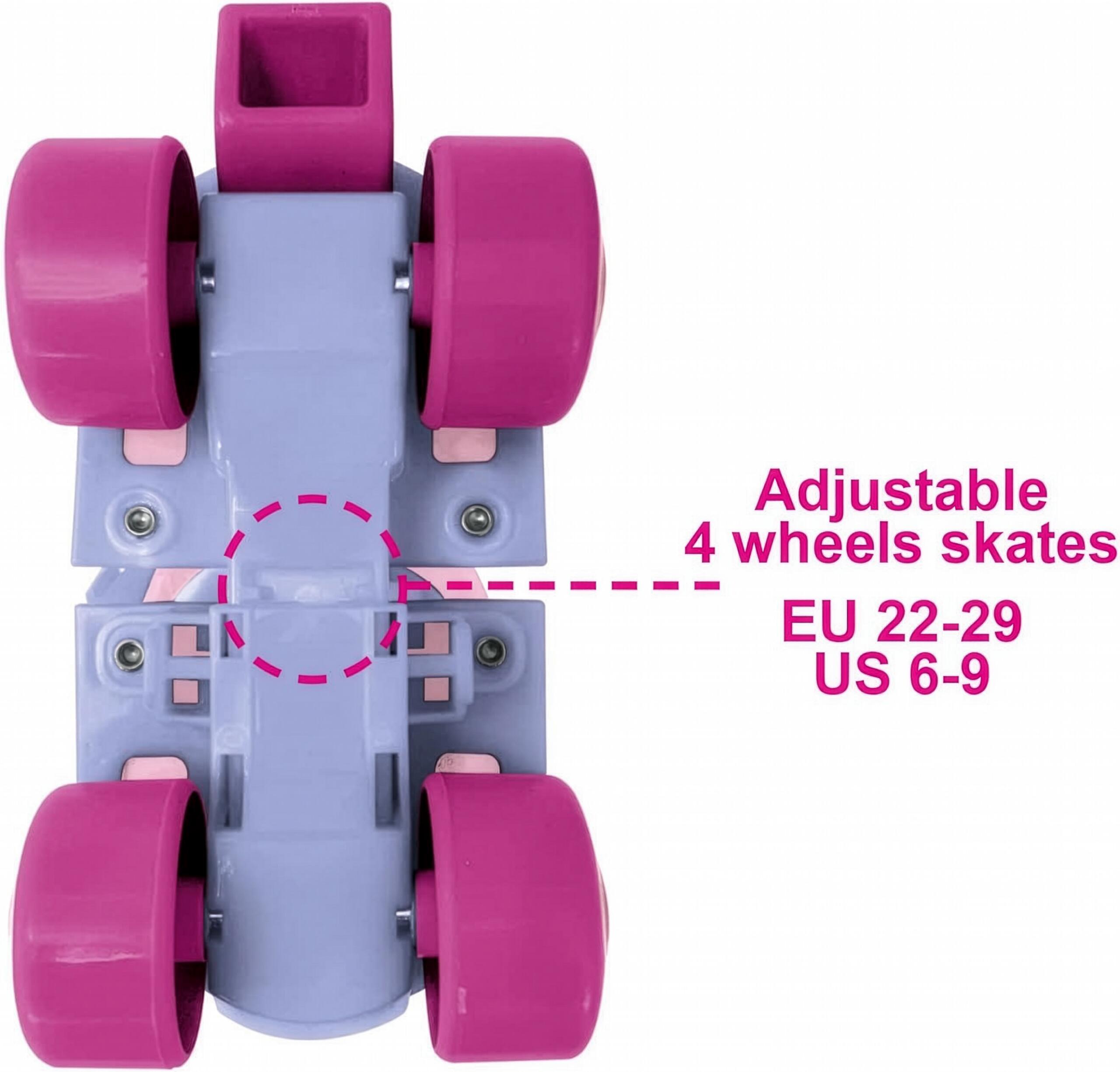 Mondo Minnie Roller Pating avec ensemble de protection 5/7