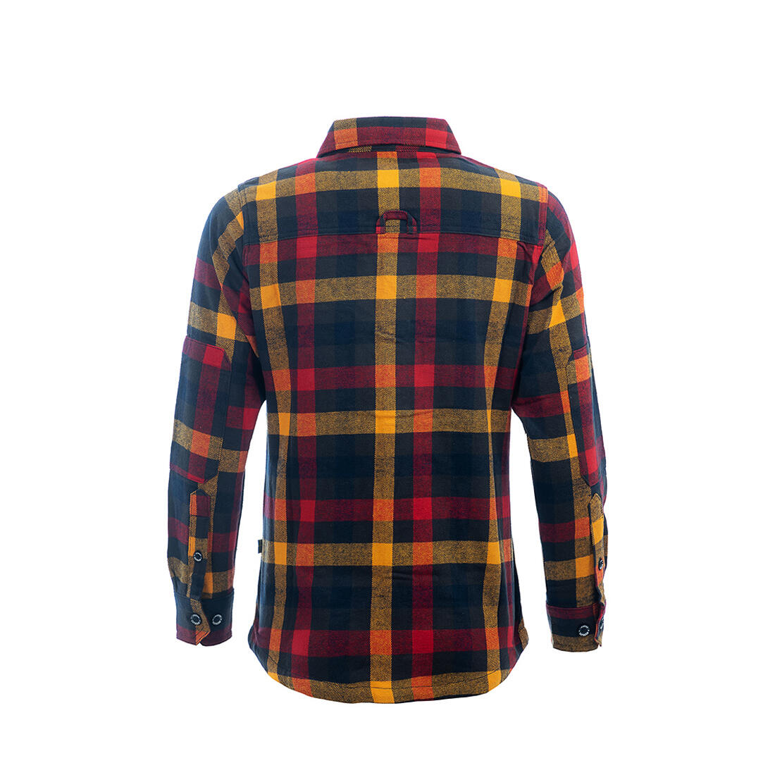Gefüttertes Flanellhemd Damen Marineblau 5/5