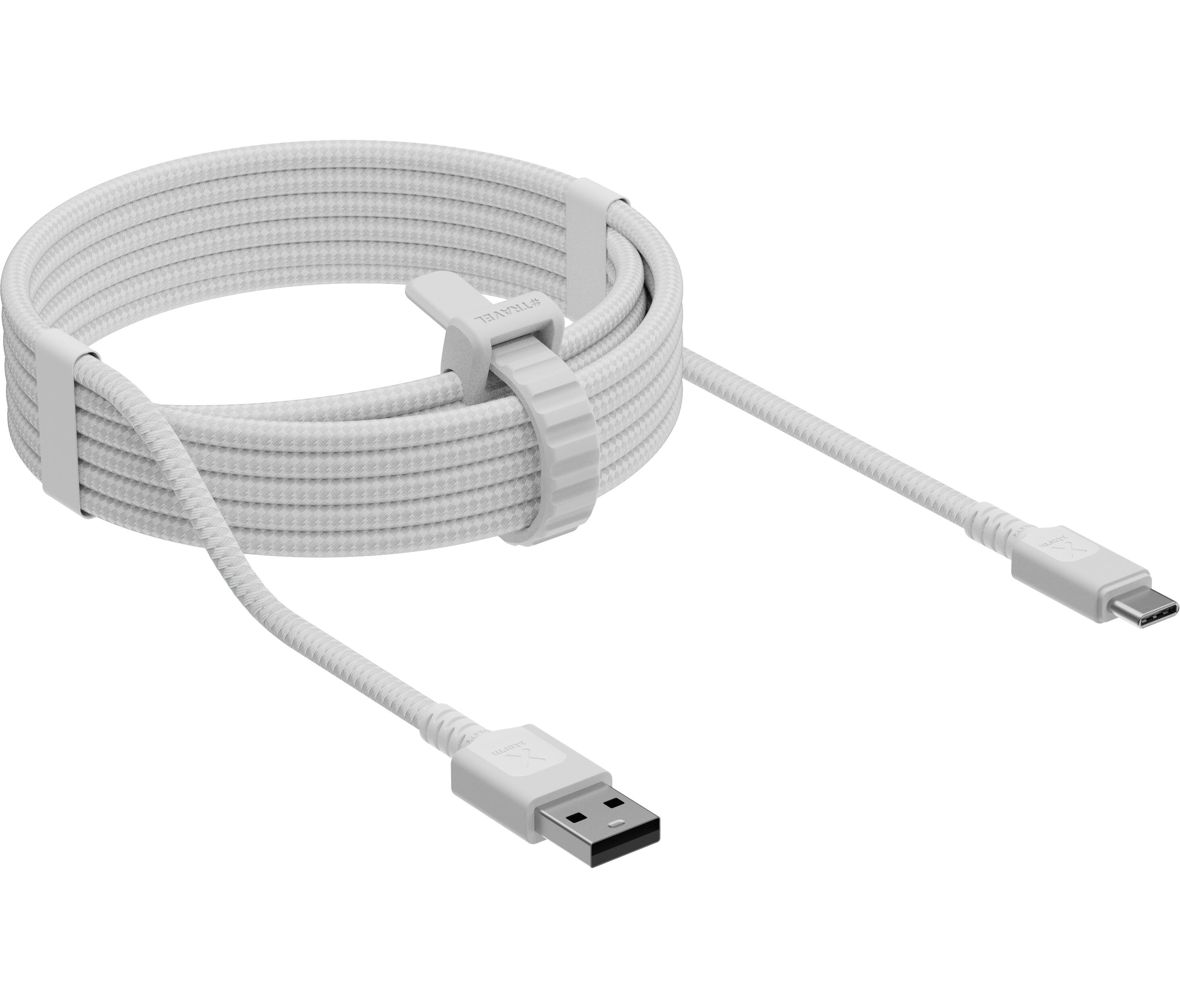 Xtorm Next Gen USB-A naar USB-C Kabel - 1,5 meter - Wit 3/6