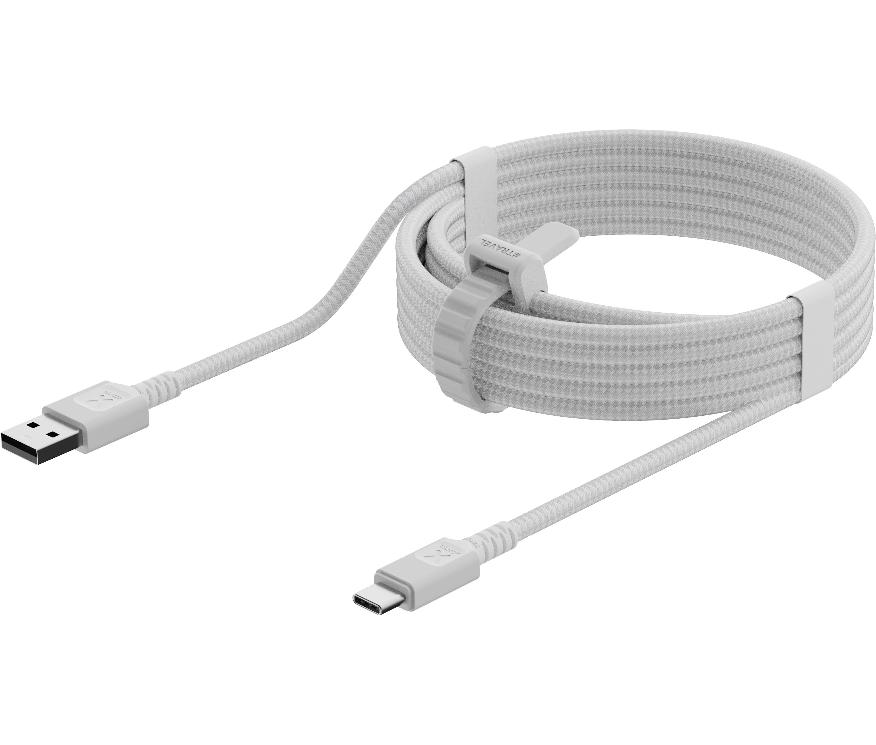 Xtorm Next Gen USB-A naar USB-C Kabel - 1,5 meter - Wit 4/6
