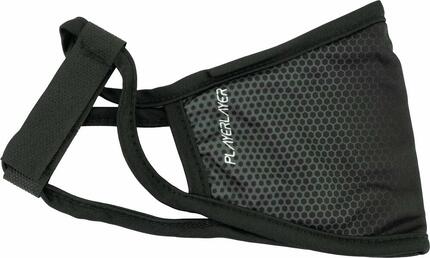 Playerlayer Gesichtsbedeckung für Erwachsene, schwarze Elite-Maske