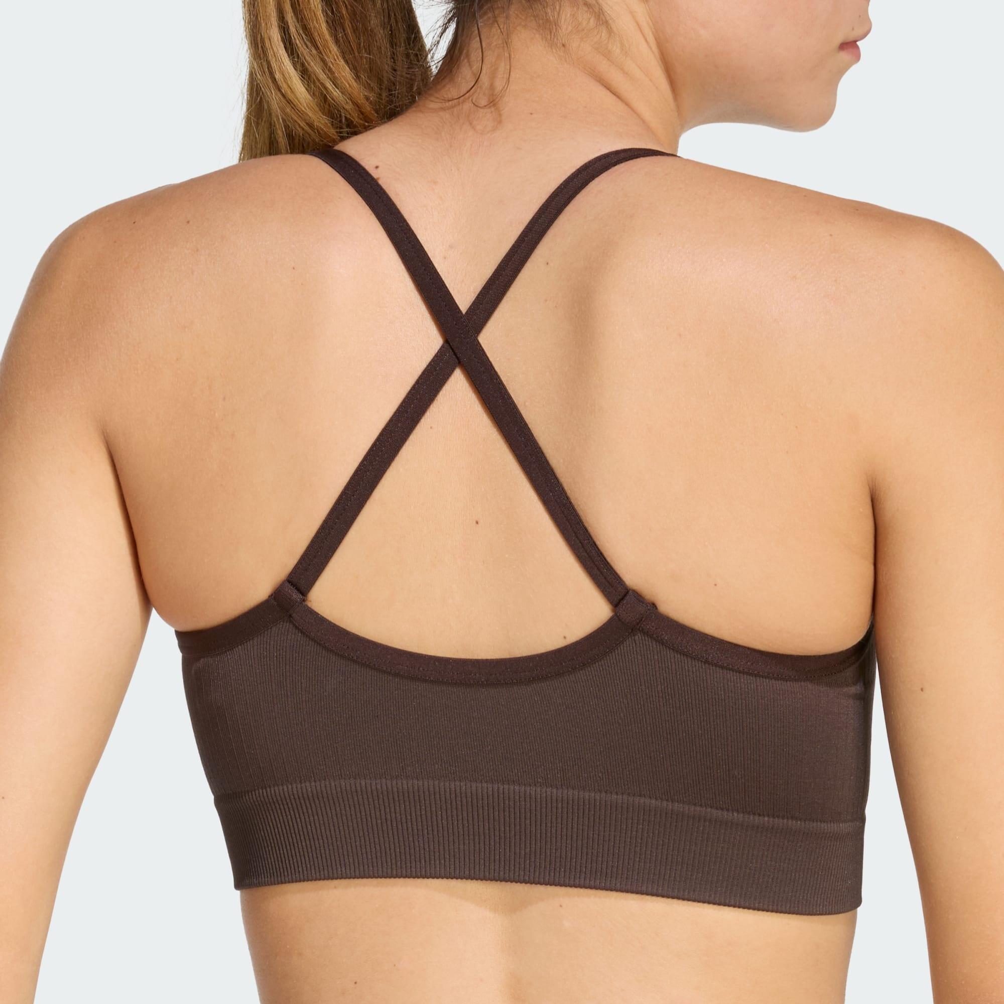 Workout Essentials Light-Support Knit Beha 5/6