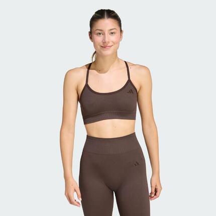 Brassière d’entraînement maille Essentials Maintien léger