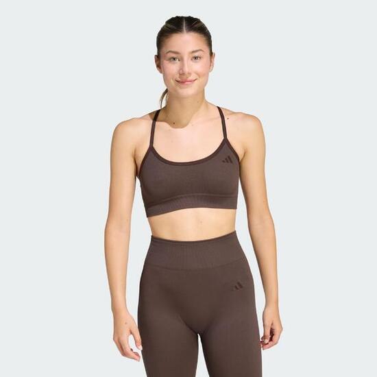 Brassière d’entraînement maille Essentials Maintien léger